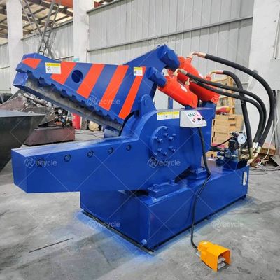 Alligator Scrap Metal Shears Easy to Operate Hydraulic Guillotine Shearing Machine