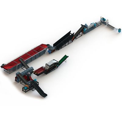 Full Line Paper -Plastic Composite Aluminum Bags Sorting Machine Coated Paper Plastic Separator
