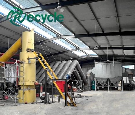 Environmental Protection 100 Ton 24 Hours Lead Melting Cupola Furnace for High Capacity