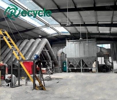 Lead Acid Battery Recycling Melting Cupola Furnace APC System