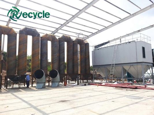 Lead Acid Battery Recycling Melting Cupola Furnace APC System