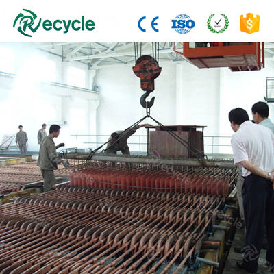 PP Plastic Concrete Electrolytic Cell for Copper Electrorefining or Electrowinning of Cathode Copper