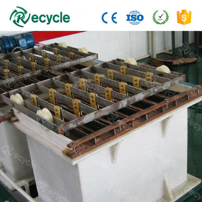PP Plastic Concrete Electrolytic Cell for Copper Electrorefining or Electrowinning of Cathode Copper