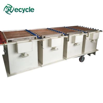 Upcasting Machine with Copper Anode High Capacity White Copper Plate Stripping System