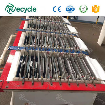 Upcasting Machine with Copper Anode High Capacity White Copper Plate Stripping System