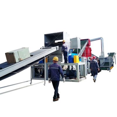 25-100units/H Home Appliance Refrigerator Dismantling Machine for Fridge Recycling