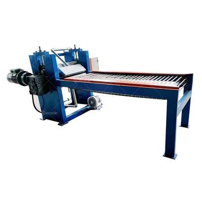 Waste Aluminum Pvc Plastic Separating Machine with ACP Panel Heating Peeling Function