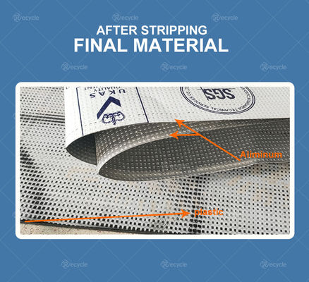 ACP Panel Board Heating Separating Machine for Aluminum Composite Panel Recycling