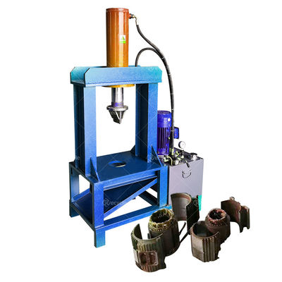 Good Quality Scrap Copper Electric Motor Stator Rotor Cutting Pulling Recycling Machine