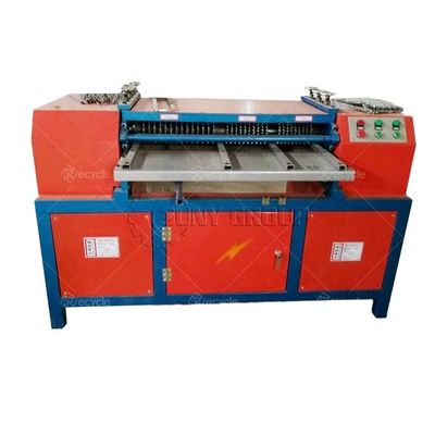 Waste Ac Radiator Stripping Copper Aluminum Car Radiator Recycle Peeling Machine
