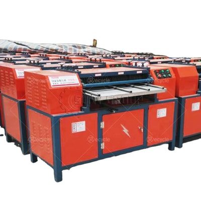 700KG Weight 7KW Copper Aluminum Radiator Recycling Machine for Waste Air Conditioner