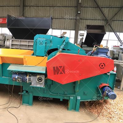 Drum Wood Log Chipper Easy to Operate Biomass Forestry Machinery for Crushing Branches