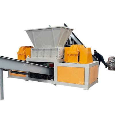 Factory Direct Sale Cable Wire Shredder Waste Material Double Shaft Shredder Copper Wire Steel Wire Shredder
