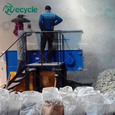 3000kg/h Max.Production Capacity Single Shaft Shredder for Plastic Waste Reprocessing