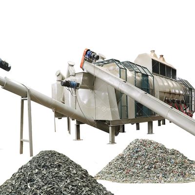High Capacity Biomass Continuous Carbonization Furnace Rice Husk Charcoal Carbonization Machine for Bio Char Making