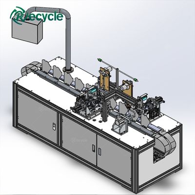 Semi-auto 4-6 Layers FFP2 Mask Production Line for Non-woven Fabrics KN95 Mask Machine