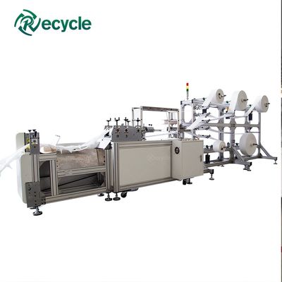 Semi Auto N95 Mask Machine KN95 Mask Blank Machine Nonwoven N95 Mask Making Machine For Children