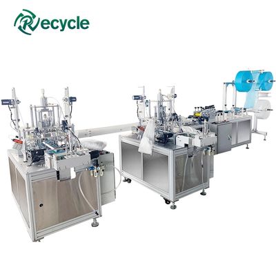 Full Automatic 3 Ply Medical Face Mask Making Machine with Disposable Nonwoven Fabric