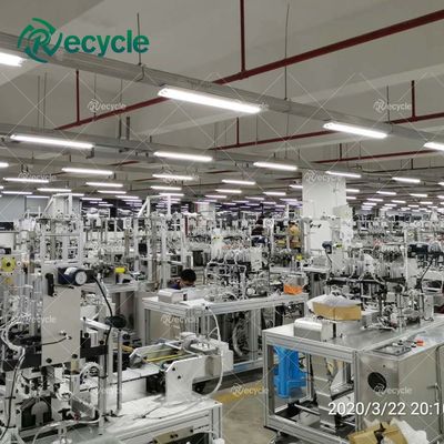 Full Automatic 3 Ply Medical Face Mask Making Machine with Disposable Nonwoven Fabric