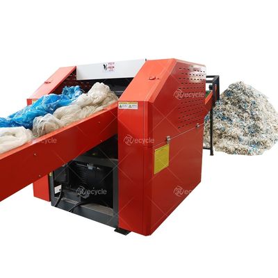Good Effect Palm Coconut Fiber Cutting Machine Plastic Films Jumbo Bags Cutting Crushing Shredding Machine