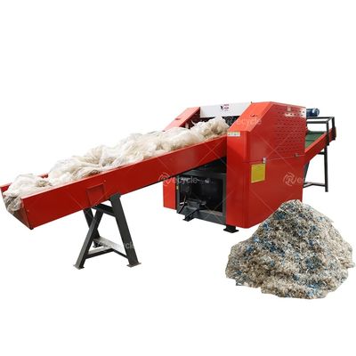 Good Effect Palm Coconut Fiber Cutting Machine Plastic Films Jumbo Bags Cutting Crushing Shredding Machine