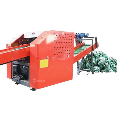 Good Effect Palm Coconut Fiber Cutting Machine Plastic Films Jumbo Bags Cutting Crushing Shredding Machine
