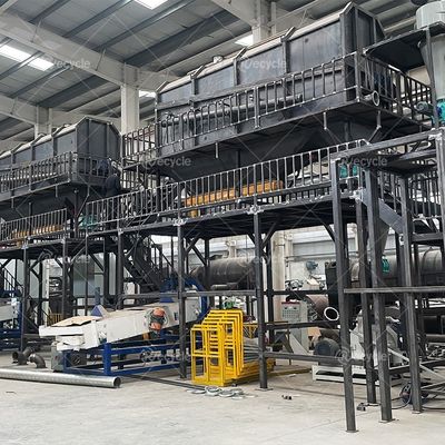 Lithium Battery Recycle Cylindrical Battery Recycling Line for Soft Package Batteries