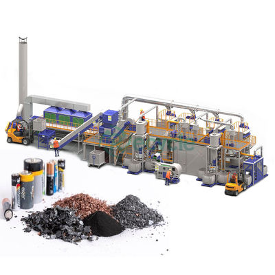 Scrap Cell Phone Lithium Battery Recycling Machine for Car Lithium Ion Battery Plant