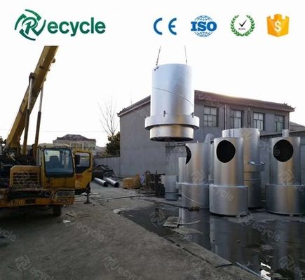 20-100ton Capacity Environmentally Friendly Lead Acid Melting Furnace for Battery Reuse