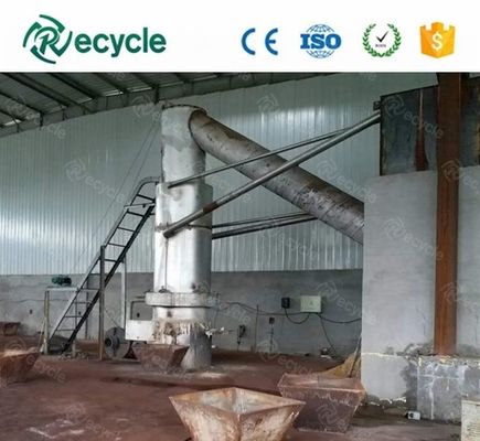 High Recovery Battery Scrap Drained Lead Recycle Cupola Furnace