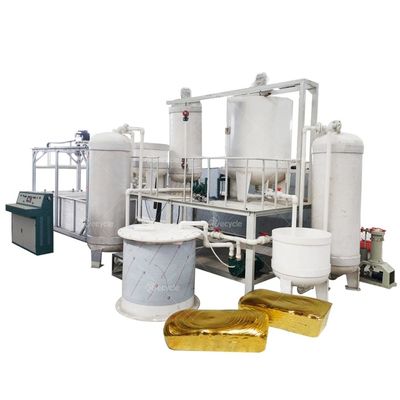 Computer Mobile Scrap Printed Circuit Board Components CPU Chips Precious Metal Gold Recovery Plant