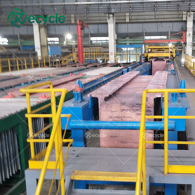 99.99% Pure Copper Refining with Scrap Copper Electrowinning Electrolysis Plant
