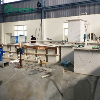 India Copper Electrolysis Refining Machine Product Line Processing Plant