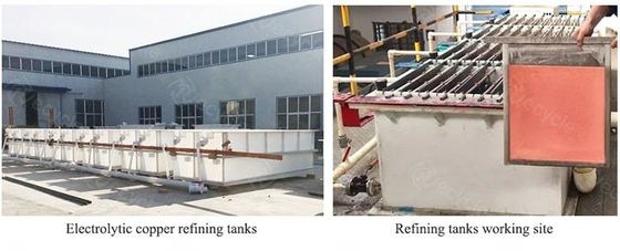 Turnkey Copper Electrolysis Production Line For Cathode Copper Producing