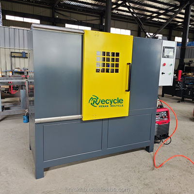Recycling Waste AC and Fridge Compressor Cutter Machine 2.6*1.1*1.2 m Green or Customized