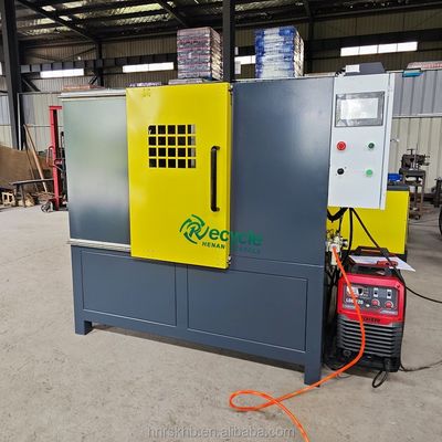 1-2 pcs Capacity Scrap Fridge Compressor Shell Plasma Cutting Machine for Recycling