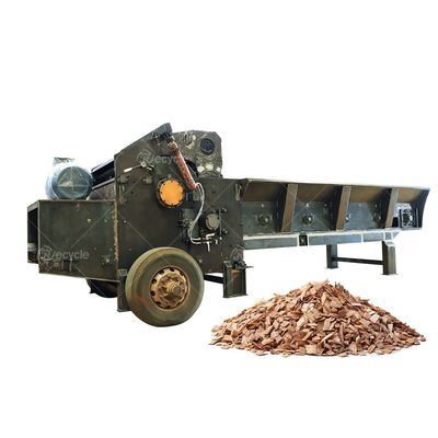 Feeding System High Output Branch Chopper Broyeur De Bois Log Chipper for Your Material