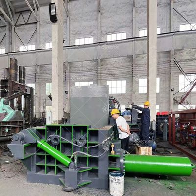 Automatic Hydraulic Press For Scrap Car Scrap Metal Scrap Forming Press Iron Chip Cake Presser