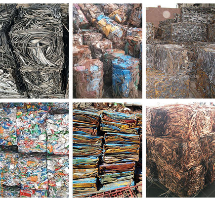 Hydraulic Scrap Metal Aluminum Iron Baler Hydraulic Scrap Metal Baler Machine For Metal Recycling