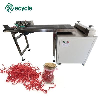 Fully-automatic Crinkle Cut Shredder Paper Cutting And Packaging Machine Use for filling Gift Boxes