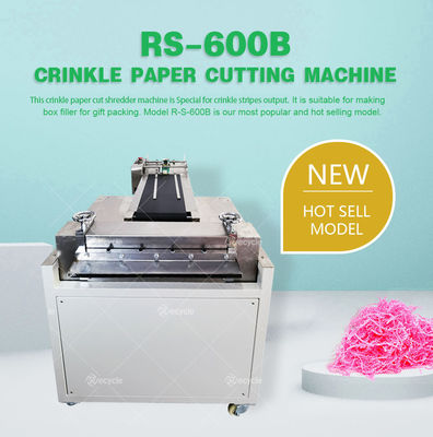 Fully-automatic Crinkle Cut Shredder Paper Cutting And Packaging Machine Use for filling Gift Boxes