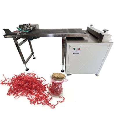 High Capacity Grade Crinkle Paper Shredder Machine For Packaging Filler Raffia Package Paper Cutting Machine