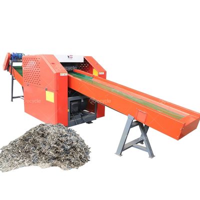 Professional Fishing Net Shredding Machine Soft Material Plastic Film Cutting Machine