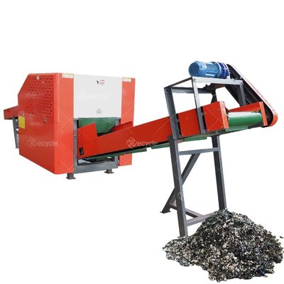 Professional Fishing Net Shredding Machine Soft Material Plastic Film Cutting Machine