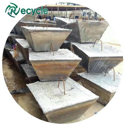 Lead Recycling Scrap Battery Lead Plate Melting for Lead Ingots Production