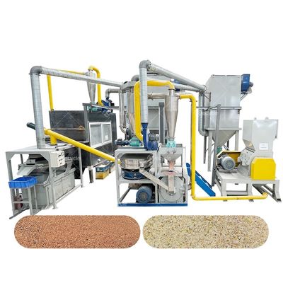 Metal and Non Metal Final Product PCB Board Recycling Machine with Cable Peeling Function