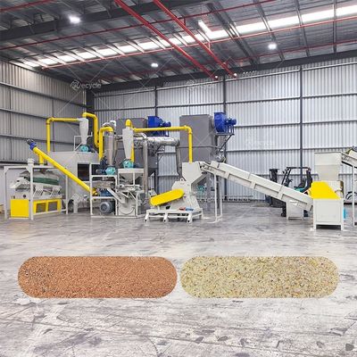 Metal and Non Metal Final Product PCB Board Recycling Machine with Cable Peeling Function