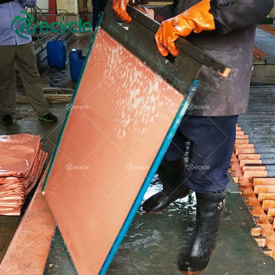 Scrap Copper Cathode Making Equipment Copper Refining Plant