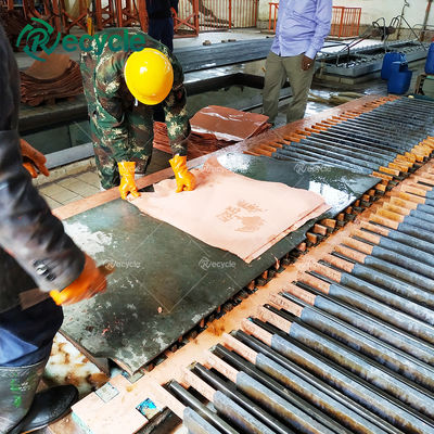 Scrap Copper Cathode Making Equipment Copper Refining Plant