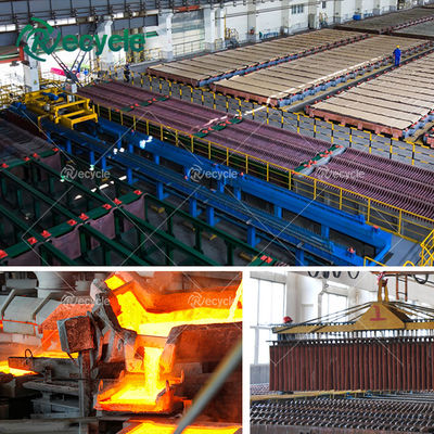 Scrap Copper Electrolysis System for Country Voltage Copper Purification Solution